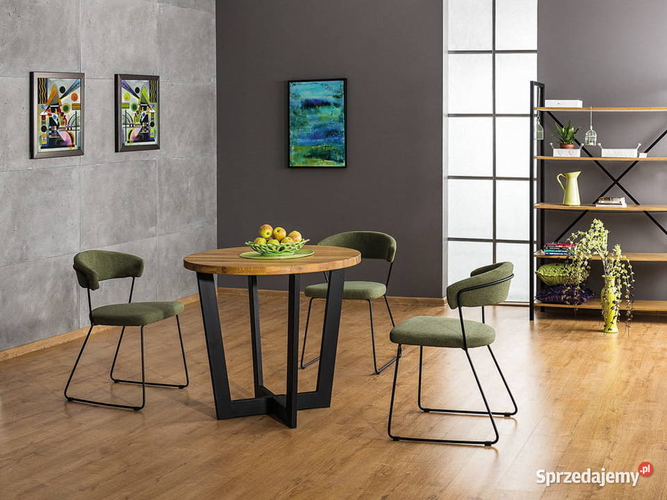 Stół Loftowy Dębowy Cono Dom i Ogród Poznań