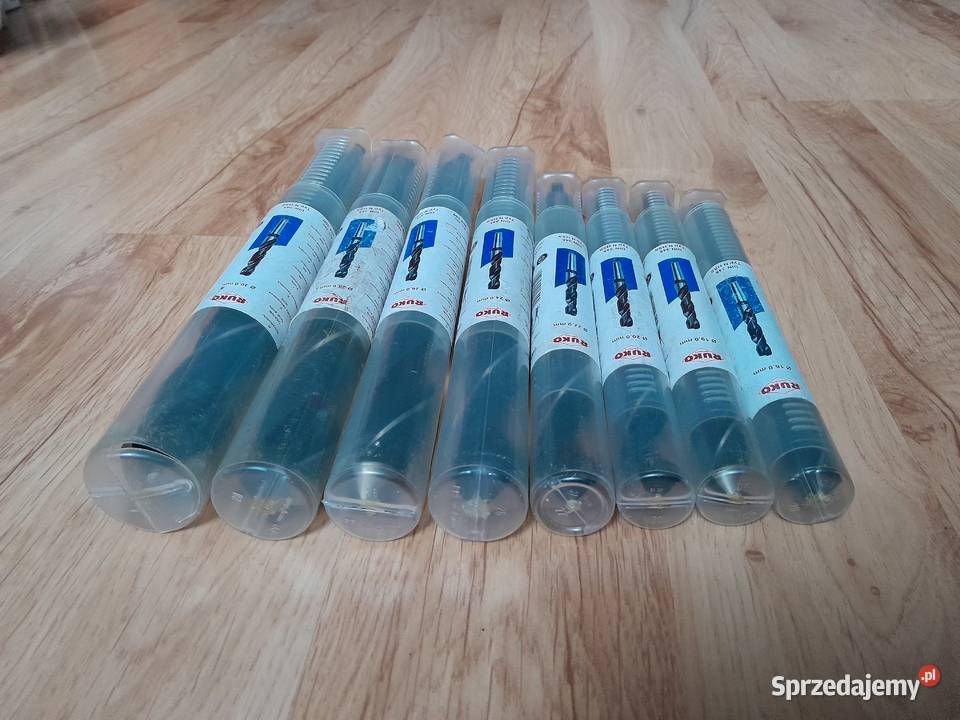 Wiertła wiertło RUKO różne 16 do 30 DIN 345 typ dolnośląskie Polkowice