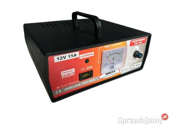 PROSTOWNIK HERTZ 12V 15A ANALOGOWY wielkopolskie Gniezno