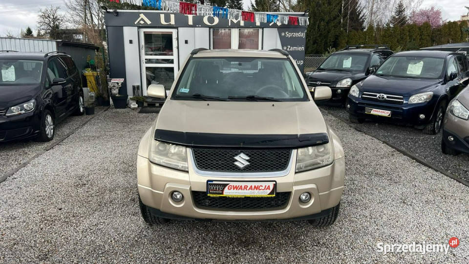 Suzuki Grand Vitara SPRZEDANY Benzyna 4x4 MEGA nawigacja Świdnica