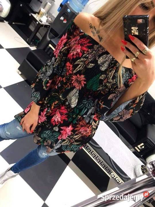 CUDNA bluzka tunika hiszpanka Paparazzi Fashion Łapy sprzedam