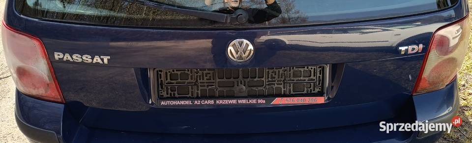VW Passat B5 FL Klapa bagażnika Kolor LA5E Wojcieszów sprzedam