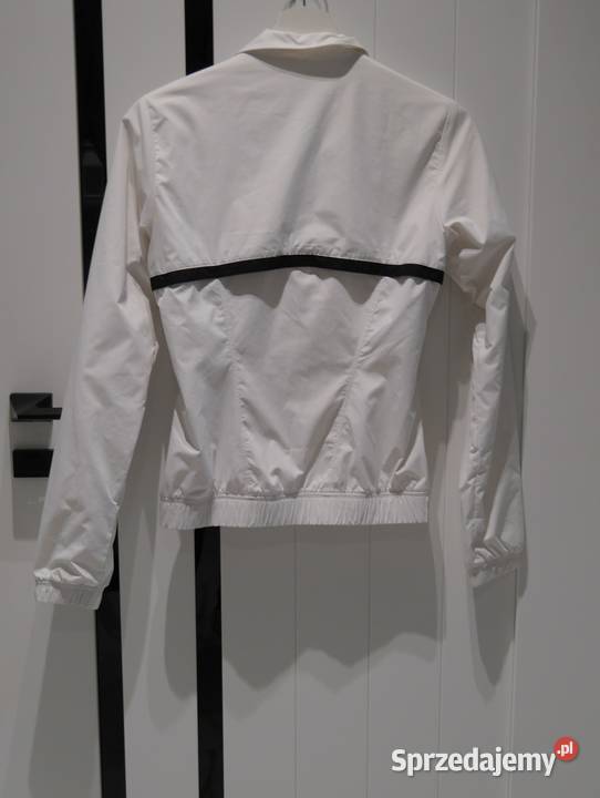 Nike świetna taliowana wiatrówka 34 XS biały Moda i Styl Wrocław