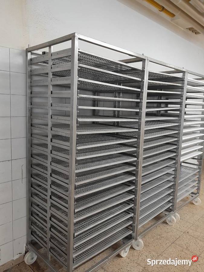 Wózki do garowania załadunku bułekbagietek Rzeszów sprzedam