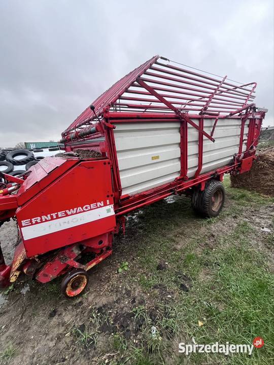 Przyczepa samozbierajaca Pottinger erntewagen 1 nieuszkodzony Strzelce Opolskie
