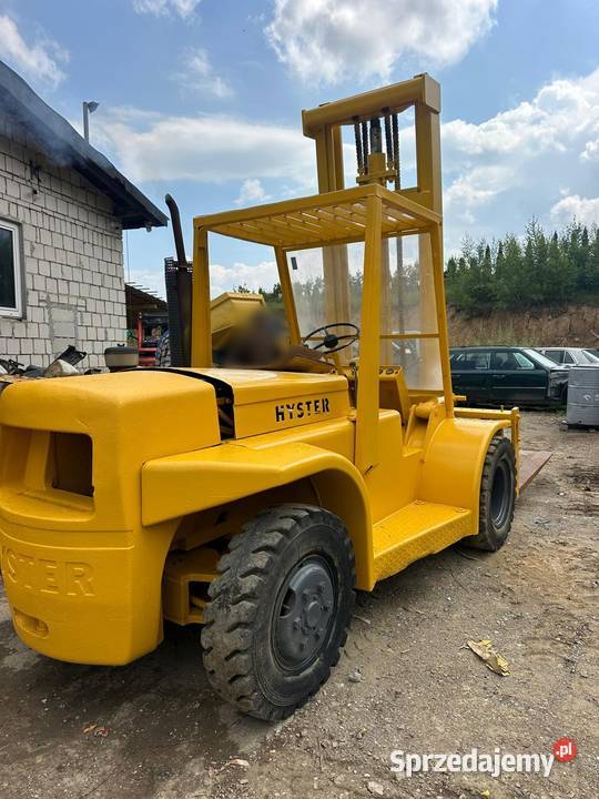 Wózek Widłowy HYSTER H130F 6 ton Duplex Motoryzacja Tymowa