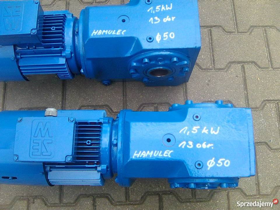 Motoreduktor 4 kW 36 obr 3faz Produkcja Produkcja Leszno