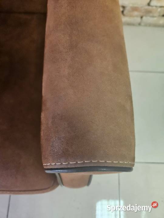 Brązowy fotel ładne i solidne wykonanie Pszczyna