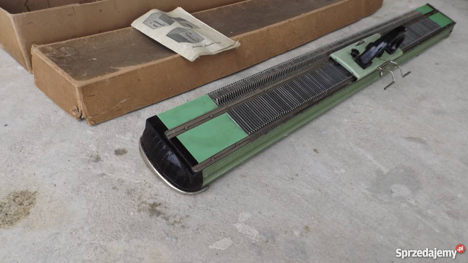 Maszyna Dziewiarska RecordSuper z Prlu Sprawna warmińsko-mazurskie sprzedam