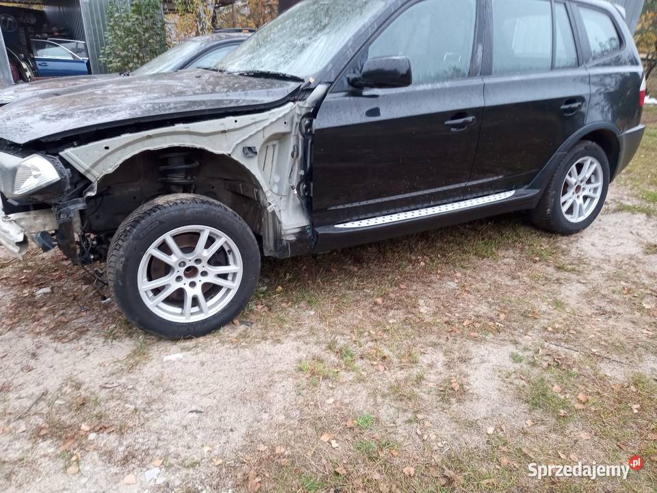 Części X3 20d manual 6b 6689 schwarz 2 osobowe Samochody na części Ostrołęka