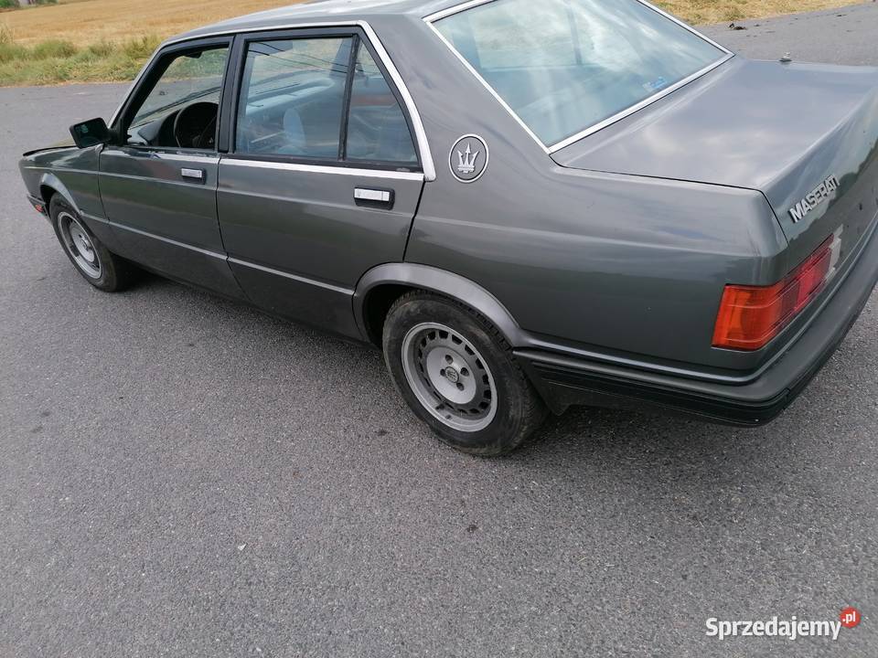 Maserati 425 biturbo limuzyna Biturbo Biała