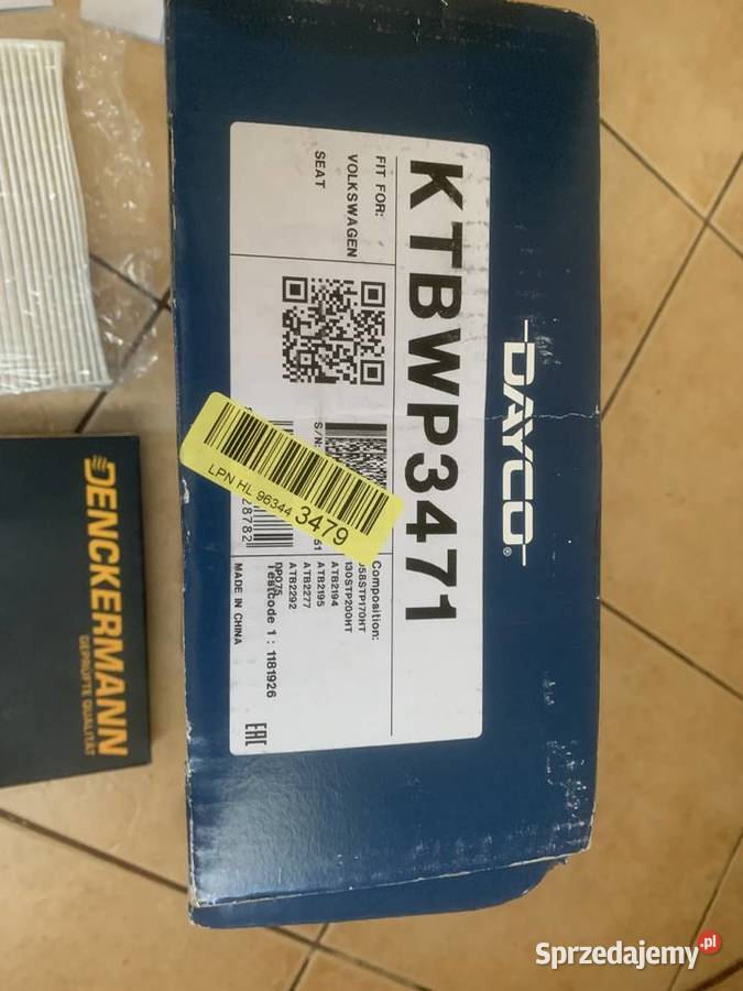Zestaw rozrządu Volkswagen Golf 4 KTBWP3471 Rozrząd Siedlce