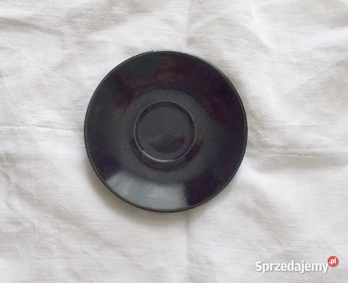 prl ceramika prl spodek ceramiczny czarne Szczecin