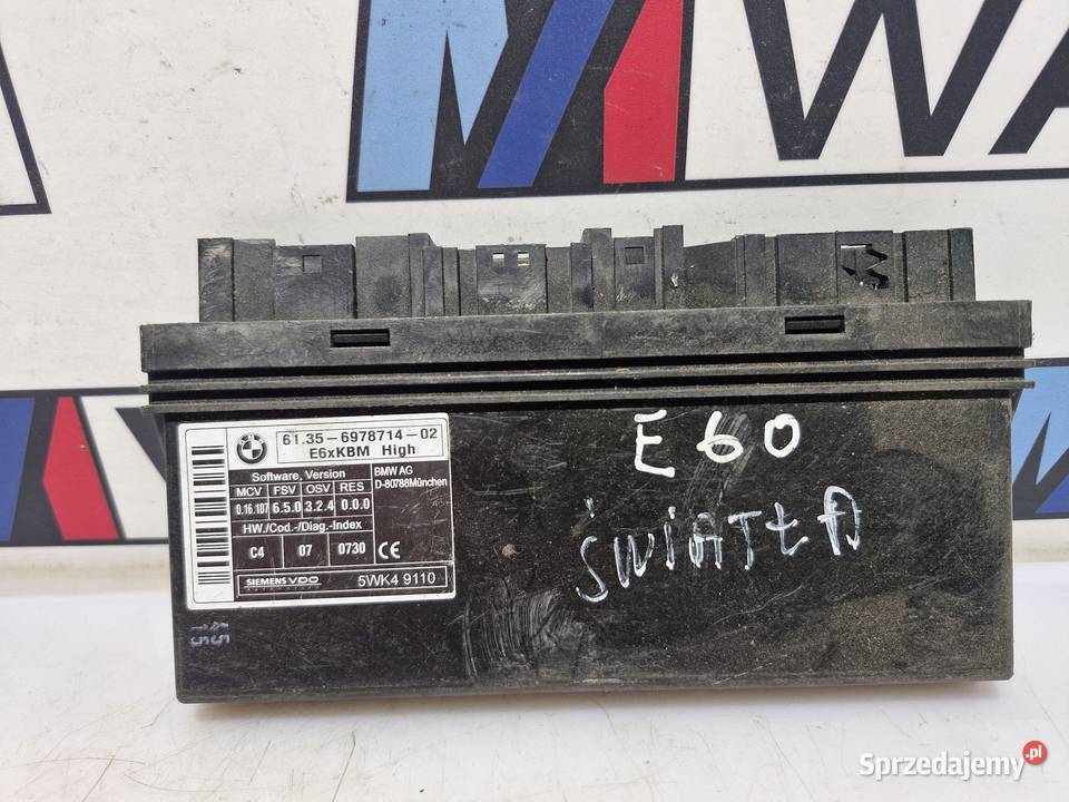 BMW E60 E61 MODUŁ STEROWNIK KOMFORTU KBM HIGH sprzedam