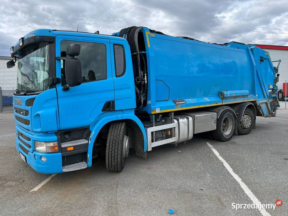 Śmieciarka SCANIA P280 euro5 Joab 2 komory Nowiny