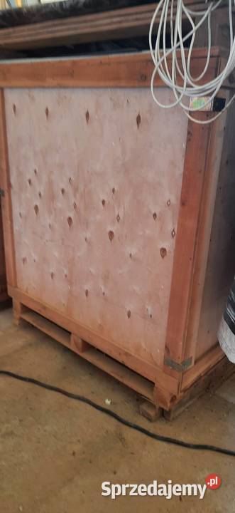 Skrzynia drewnian opakowanie drewniane Wapno