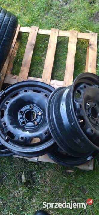 Sprzedam felgi stalowe 5x10014 opony gratisnp Warszawa sprzedam