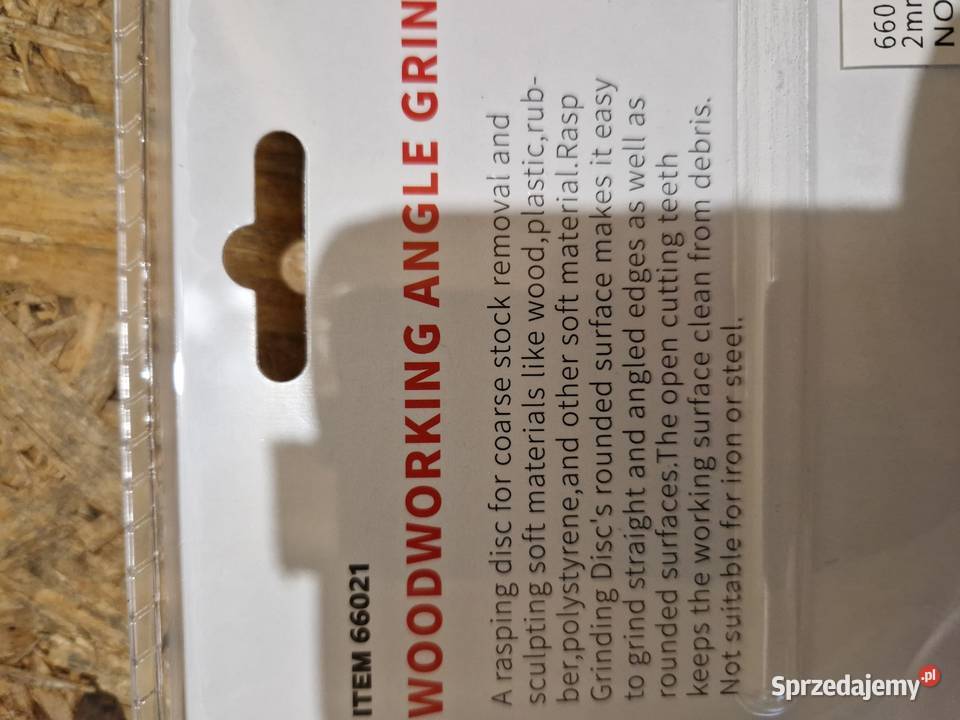 Tarcza do szlifowania drewna tarnik skośny 125 wielkopolskie Głogowa