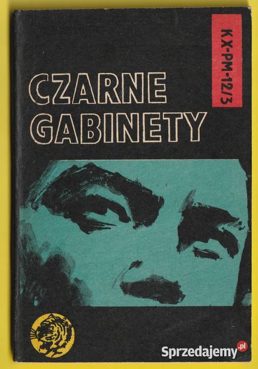 ŻÓŁTY TYGRYS CZARNE GABINETY 1973 Łódź