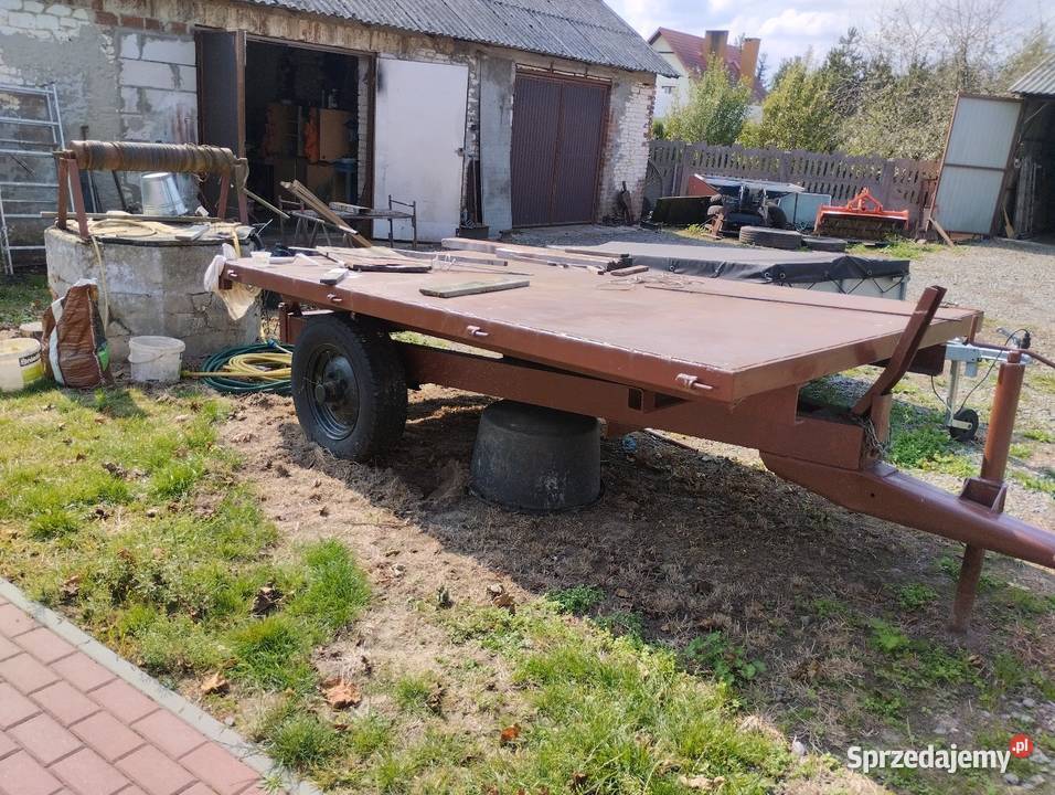 przyczepa jednoosiowa lubelskie Osmolice Drugie