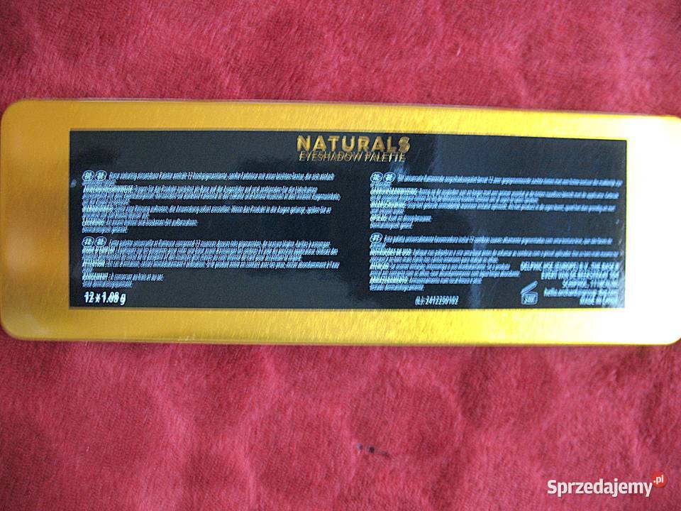 Cienie do powiek zestaw Nectar Naturals firmy Dla kobiet Siedlce