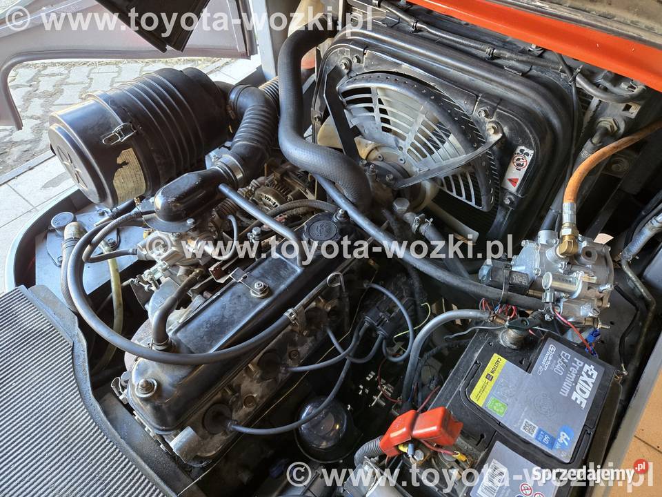 Wózek Widłowy TOYOTA 6FG25 Kabina Przesuw TOYOTA Mysłowice sprzedam