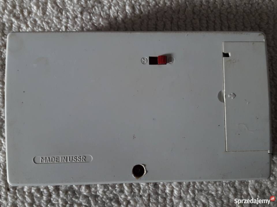 RADIO TRANZYSTOROWE RRR SELGA MADE IN USSR prod Warszawa