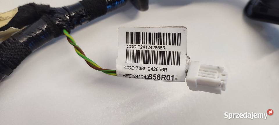 DACIA DUSTER II WIĄZKA DRZWI PRZÓD 241242856R osobowe Materiały instalacyjne