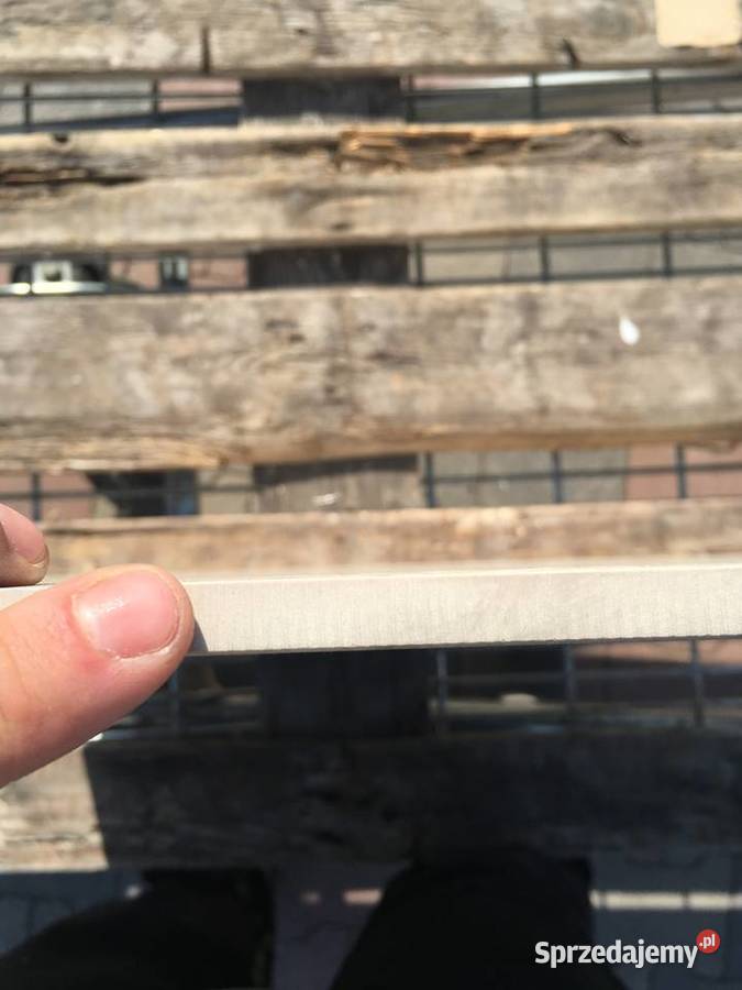 Gres płytka podłogowa beżowa mat 593x593 mazowieckie Reguły