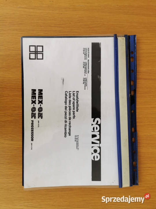 Katalog części zamiennych sieczkarnia Pottinger Puławy sprzedam