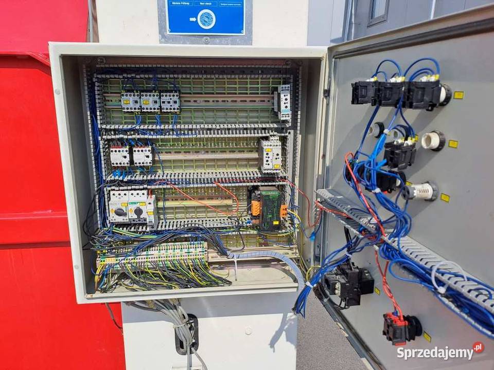 Wywrotnica kosza z preformami MUCKI KRONES Produkcja Stary Sącz