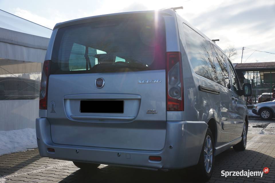 Fiat Scudo 20 Diesel 136 8osób Klimatronic CD Nowy Sącz