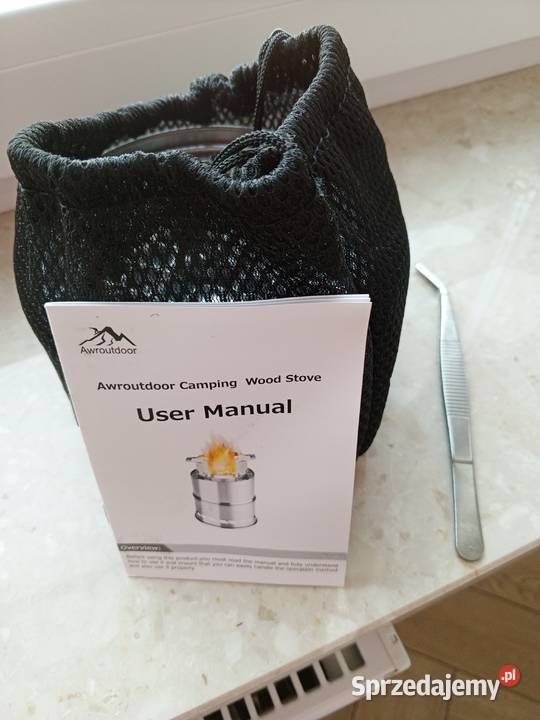 Przenośny składany pień opiekany drewnem warmińsko-mazurskie Ełk sprzedam