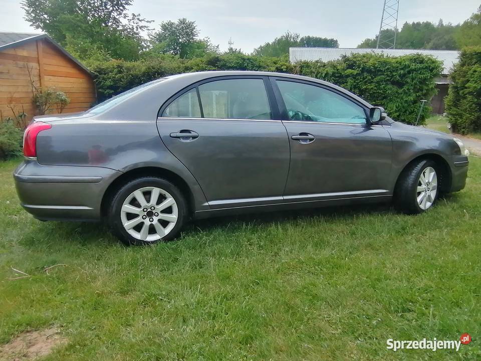 Toyota Avensis zadbana bogato wyposazona elektrycznie ustawiane fotele Łęczyce sprzedam