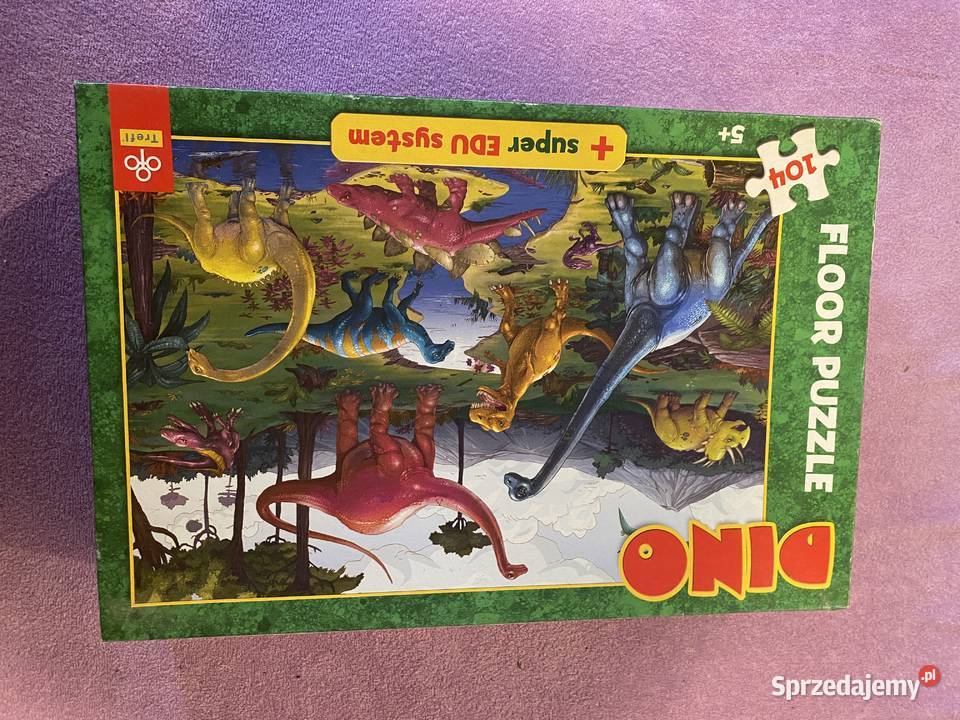Puzzle Dino Dla Dziecka Zielonka