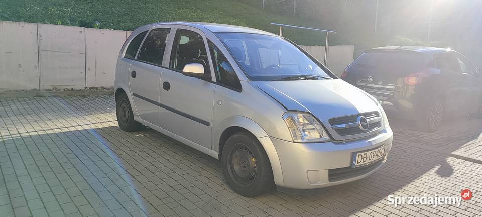 OPEL MERIVA 16 8V Nowa homologacja LPG 10 lat ABS dolnośląskie Wałbrzych