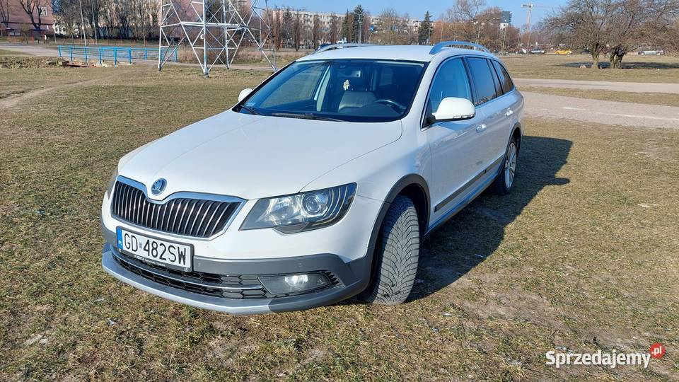 Skoda Superb II FL 4x4 DSG Elegance Outdoor diesel podlaskie Białystok
