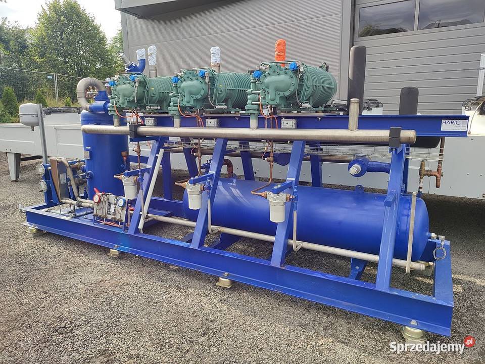 Zespół sprężarkowy Zestaw sprężarek śrubowych