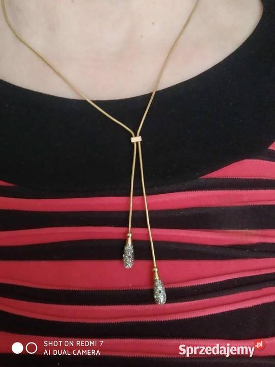 Naszyjnik krawatka marki Avon Bytom sprzedam