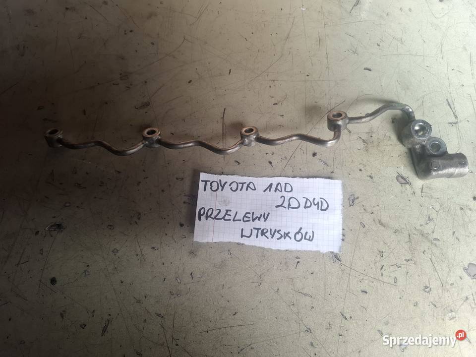TOYOTA AVENSIT T25 20 D4D 1AD przelewy wtrysków osobowe świętokrzyskie