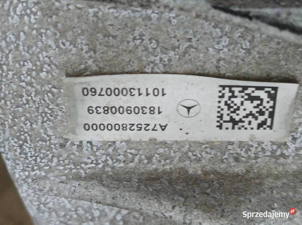 SKRZYNIA BIEGÓW AUTOMATYCZNA 2052709602 4MATIC Skrzynie biegów automatyczne