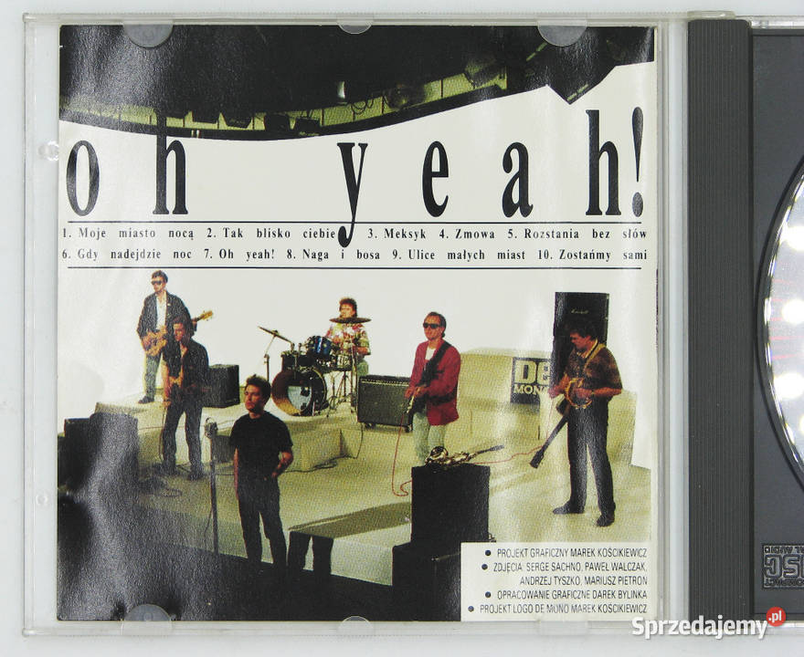 CD DE MONO Oh Yeah wydawnictwo ZICZAC CD190 łódzkie Cielądz sprzedam