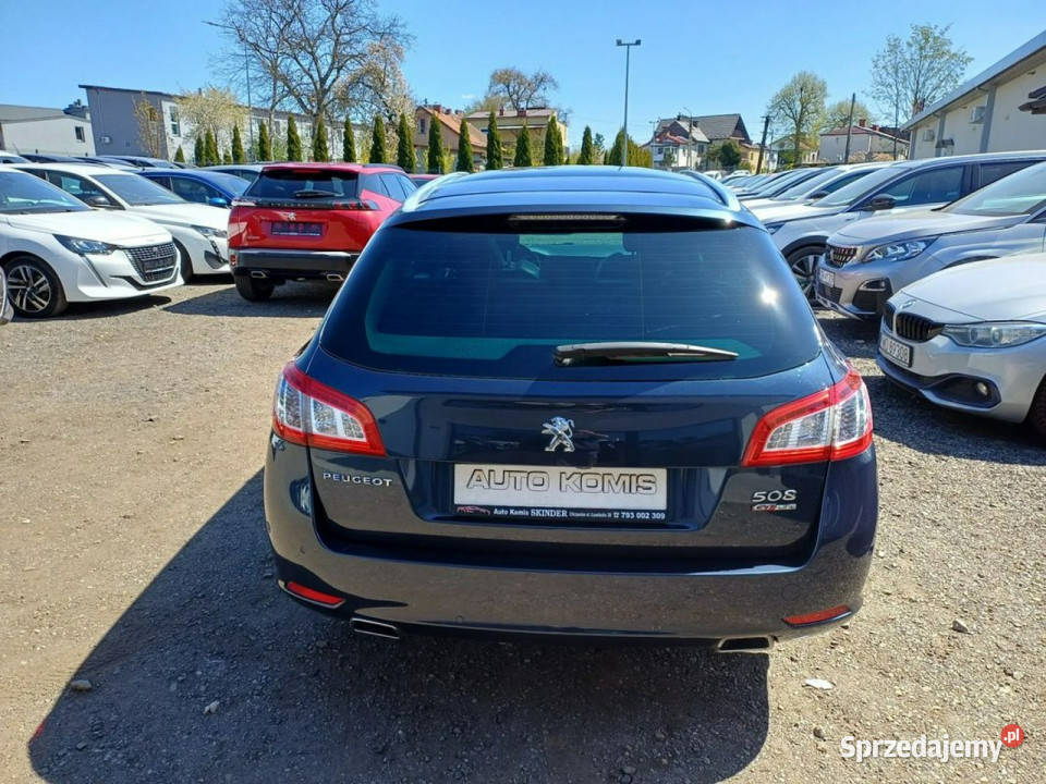 Peugeot 508 GTLineHeadUPAlu17 Skóra Automat ogranicznik prędkości małopolskie