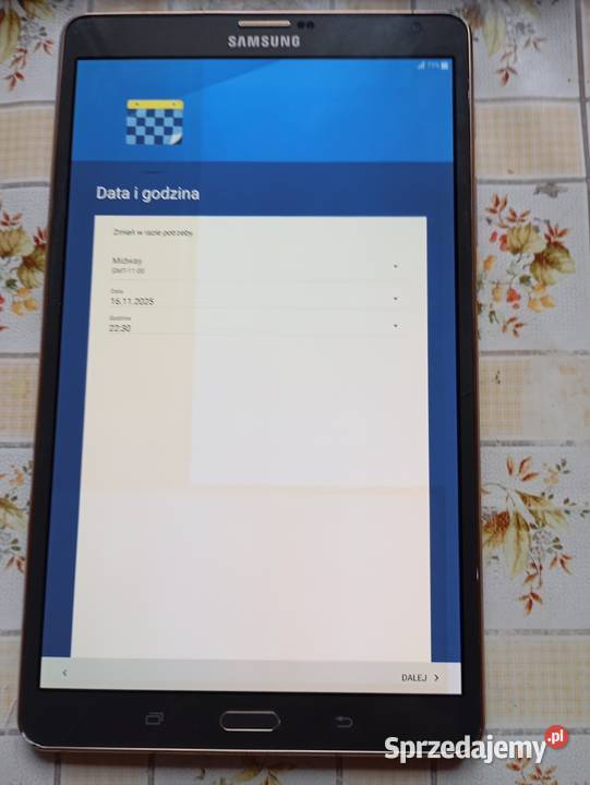Tablet Samsung Galaxy lekko uszkodzony Elektronika Kielce