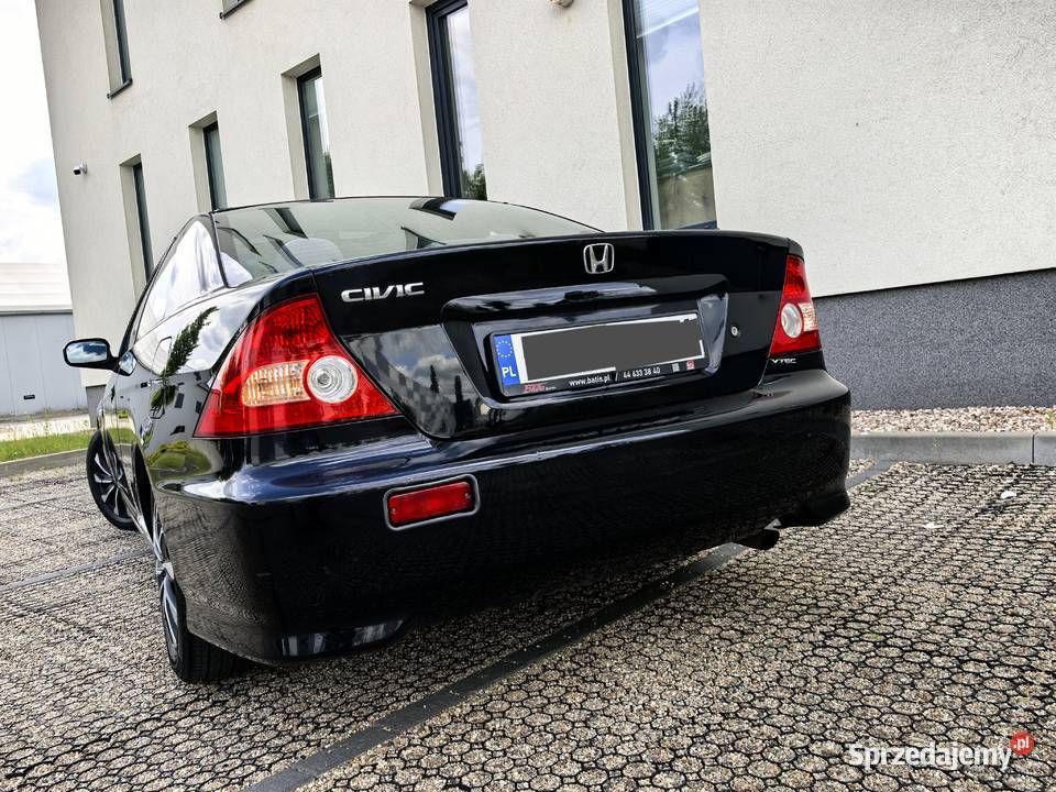Honda Civic Coupe EM2 17 VTEC 2004 Świeża Klima klimatyzacja Poznań