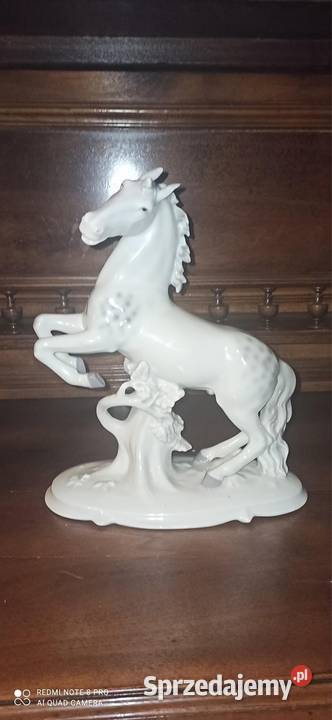Figura konia Wallendorf Th Ringen 191448 Porcelana i szkło Gdańsk