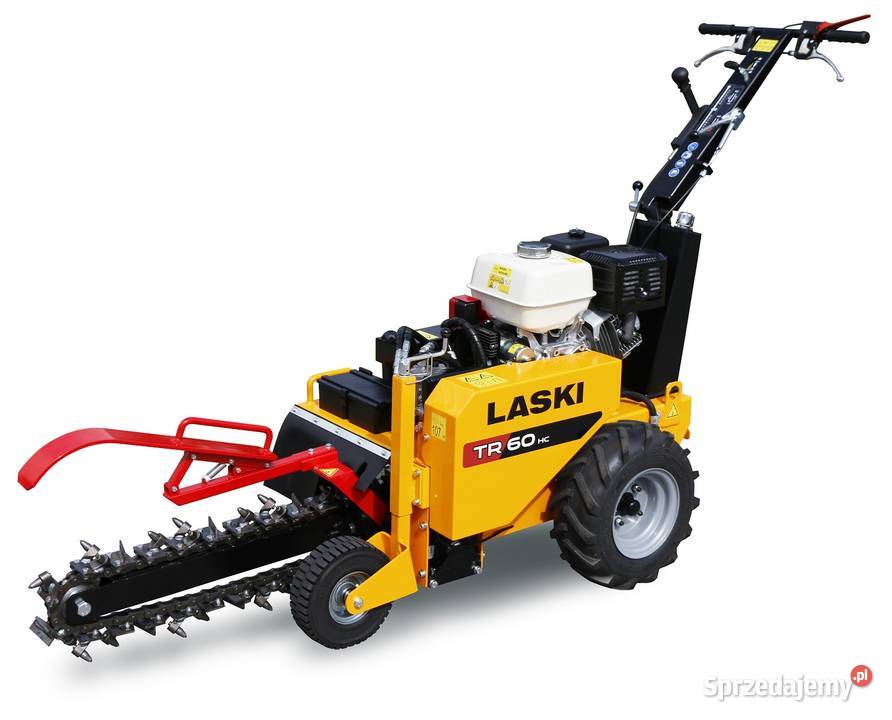 Koparka łańcuchowa Laski TR 60 napęd KOHLER dolnośląskie Wrocław sprzedam