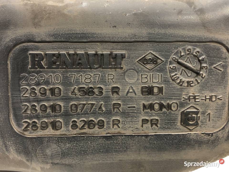 ZBIORNIK SPRYSKIWACZY DACIA DUSTER Hatchback 15 sprzedam