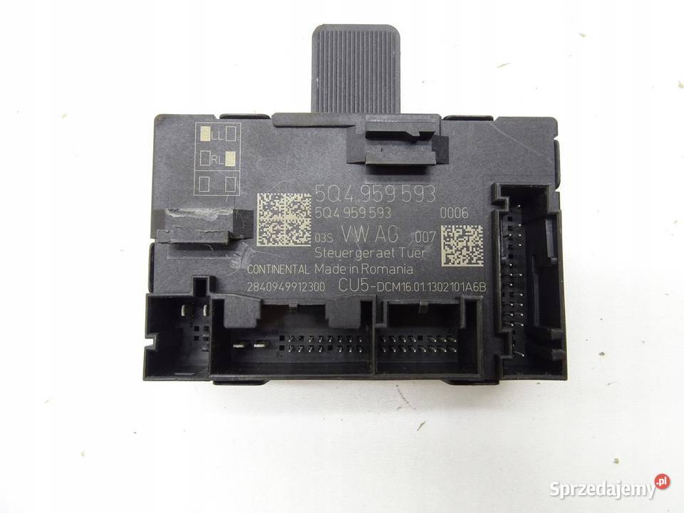 STEROWNIK MODUŁ DRZWI 5Q4959593 VW TIGUAN osobowe