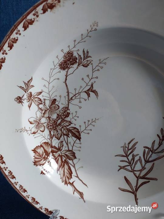 Talerz 7 Sarreguemines Porcelana i szkło Skwierzyna